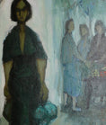 Load image into Gallery viewer, Original Oil Painting Mid Century By S Persson Sweden 1956
