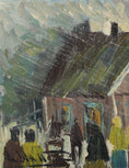 Load image into Gallery viewer, Original Vintage Oil Painting by A Wallsten from Sweden
