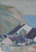 Load image into Gallery viewer, Original Vintage Seascape Oil Painting By Carl Berndtsson Sweden
