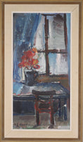 Load image into Gallery viewer, Mid Century Interior Oil Painting From Sweden

