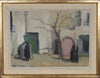 Mid Century Vintage Oil Painting From Sweden By H Cardell 1960