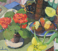 Load image into Gallery viewer, Original Vintage Still Life Oil Painting from Sweden
