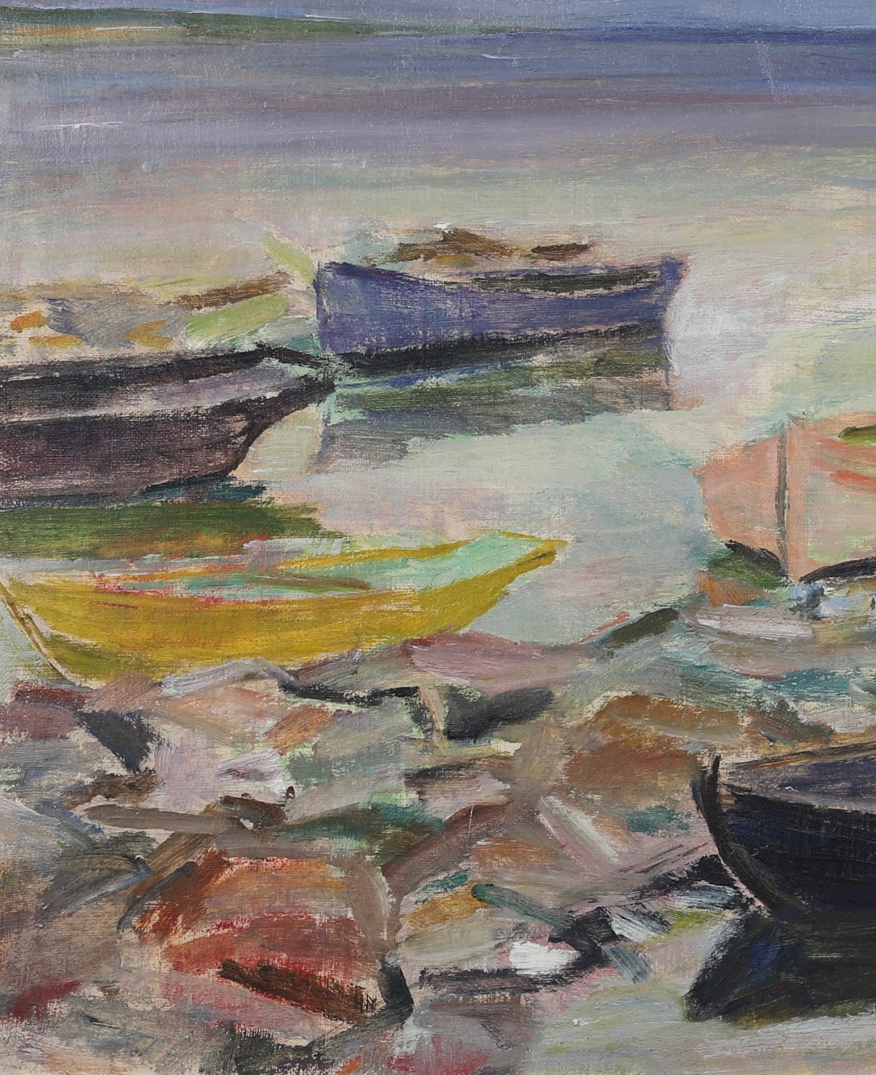 Vintage Landscape Oil Painting by S R Jönsson Sweden