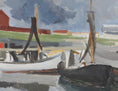 Load image into Gallery viewer, Mid Century Oil Painting from Sweden By H Almqvist

