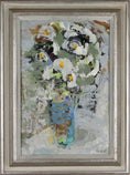 Load image into Gallery viewer, Mid Century Original Still Life Oil Painting From Sweden By O Wickström
