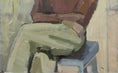 Load image into Gallery viewer, Vintage Portrait Oil Painting by T Nilsson from Sweden
