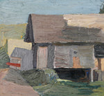 Mid Century Original Oil Painting By C Johansson Sweden