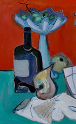 Mid Century Original Still Life By Gerhard Karlmark Sweden