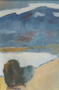 Load image into Gallery viewer, Mid Century Original Landscape Oil Painting From Sweden
