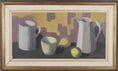 Load image into Gallery viewer, Mid Century Vintage Art Room Original Still Life Oil Painting Sweden
