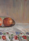 Load image into Gallery viewer, Swedish Vintage Art Still Life Oil Painting A HAnsson 1950
