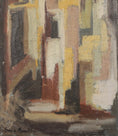Load image into Gallery viewer, Mid Century Abstract Oil Painting From Sweden

