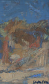 Mid Century Coastal Oil Painting By Svän Grandin Sweden