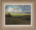 Load image into Gallery viewer, Mid Century Landscape Oil Painting From Sweden
