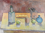 Vintage Mid Century Still Life From Sweden By O Persson 1958