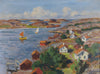 Original Oil Painting Mid Century From Sweden By G Zetterström
