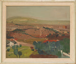 Vintage Landscape Oil Painting from Sweden by S Bengtsson 1955