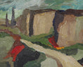 Load image into Gallery viewer, Mid Century Vintage Landscape By E Cederberg Sweden
