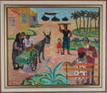 Load image into Gallery viewer, Mid Century Original Cityscape By G Karlmark Sweden
