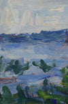 Striking Vintage Seascape Oil Painting T Dahlö Sweden