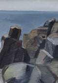 Load image into Gallery viewer, Mid Century Seascape By Alan Erwö From Sweden
