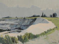Load image into Gallery viewer, Mid Century Vintage Landscape Oil Painting By S Wernheden Sweden
