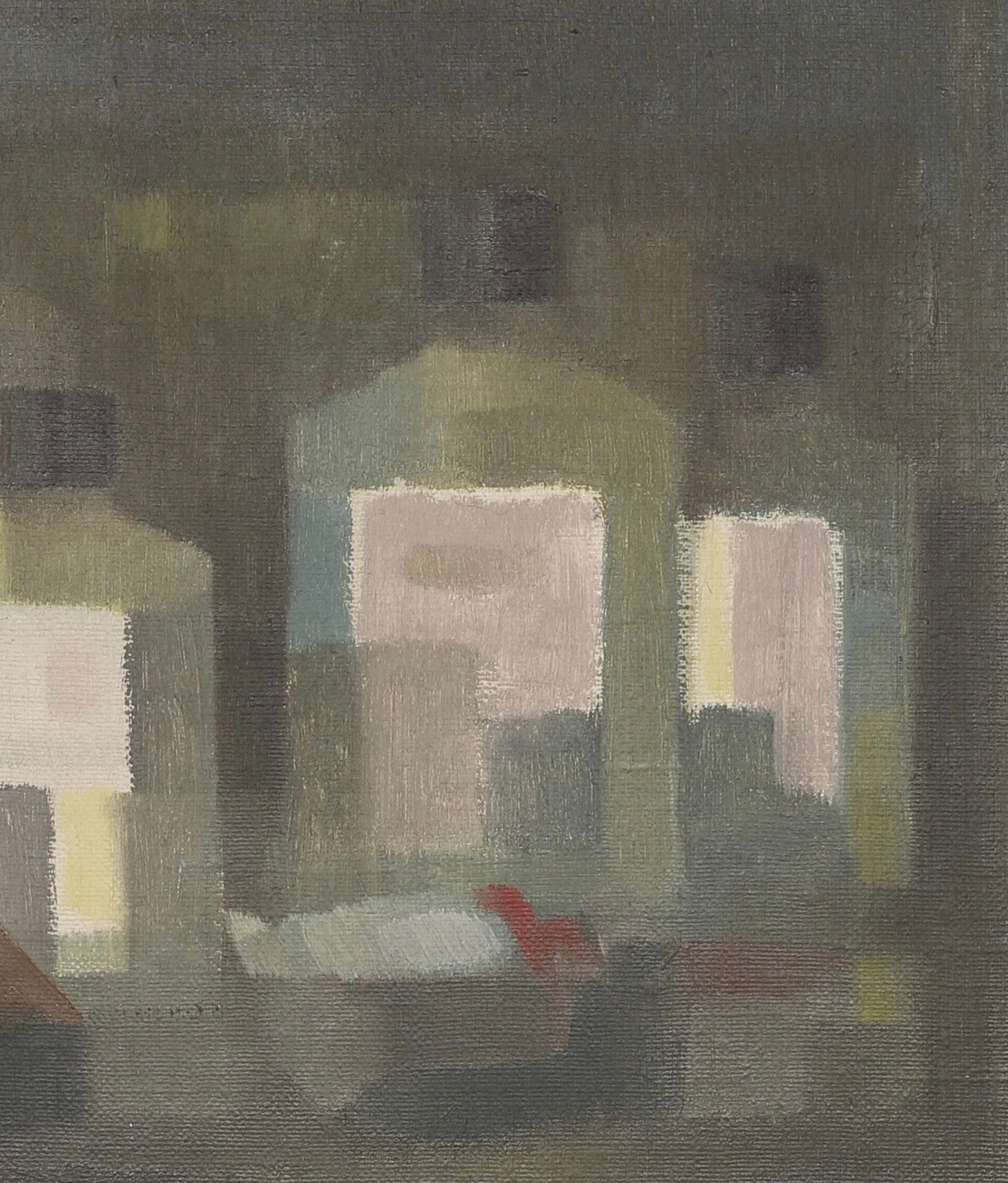 Original Mid Century Still Life Oil Painting from Sweden by N Johansson