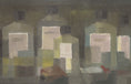 Load image into Gallery viewer, Original Mid Century Still Life Oil Painting from Sweden by N Johansson
