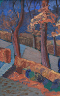 Load image into Gallery viewer, Vintage Mid Century Oil Painting From Sweden By Å Nilsson
