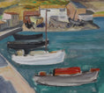 Load image into Gallery viewer, Oil Painting Vintage Mid Century From Sweden By GS Malm
