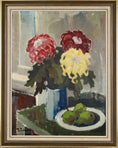 Load image into Gallery viewer, Original Vintage Art Still Life Oil Painting from Sweden
