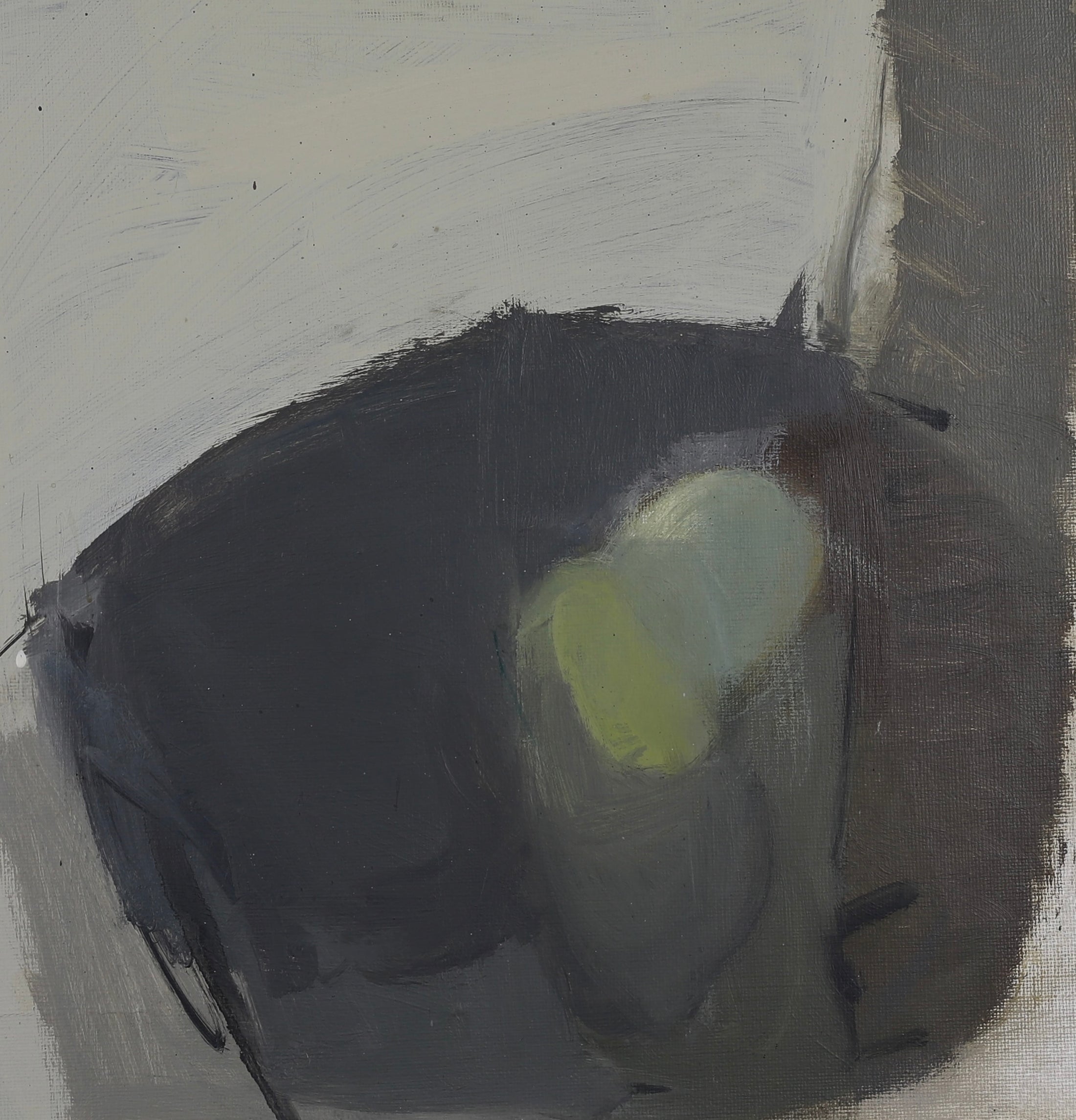 Mid Century Original Still Life Oil Painting By H Lindahl From Sweden