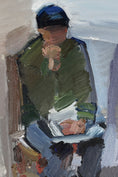 Load image into Gallery viewer, Mid Century Oil Painting Vintage Art Room by G Stawåsen Sweden
