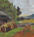 Load image into Gallery viewer, Vintage Art Room Original Landscape Oil Painting From Sweden
