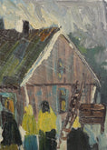 Load image into Gallery viewer, Original Vintage Oil Painting by A Wallsten from Sweden
