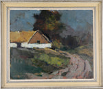 Original Landscape Oil Painting Vintage Mid Century By A Aspelin Sweden