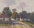 Load image into Gallery viewer, Original Oil Painting Vintage Mid Century By G Berlin Sweden
