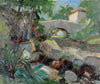 Mid Century Original Landscape Oil Painting From Sweden By Eskil Skans