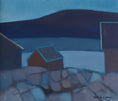 Load image into Gallery viewer, Vintage Art Sweden Mid Century Original Landscape Oil Painting
