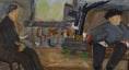 Load image into Gallery viewer, Mid Century Interior Oil Painting From Sweden
