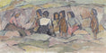 Load image into Gallery viewer, Mid Century Coastal Oil Painting By S Olsson Sweden
