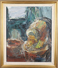Load image into Gallery viewer, Vintage Mid Century Expressionist Oil Painting By E Emland  Sweden
