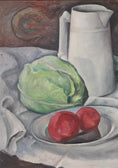 Load image into Gallery viewer, Original Antique Still Life Oil Painting from Sweden
