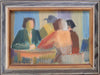 Vintage Oil Painting From Sweden By  B Palmgren
