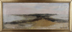 Mid Century Original Oil Painting From Sweden By Helge Cardell