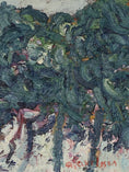 Load image into Gallery viewer, Mid Century Vintage Landscape in Heavy Impasto From Sweden
