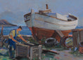 Load image into Gallery viewer, Mid Century Original Oil Painting From Sweden By Eskil Skans

