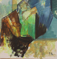 Load image into Gallery viewer, Mid Century Original Portrait Oil Painting From Sweden by S Ligell
