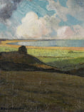 Load image into Gallery viewer, Mid Century Landscape Oil Painting From Sweden
