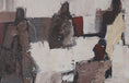 Load image into Gallery viewer, Mid Century Abstract Oil Painting By G Johnson Sweden
